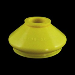 Маншон за шарнир универсален 15x38x26 mm жълт - тип 1