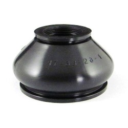 Маншон за шарнир универсален 17x33x26 mm черен - тип 1